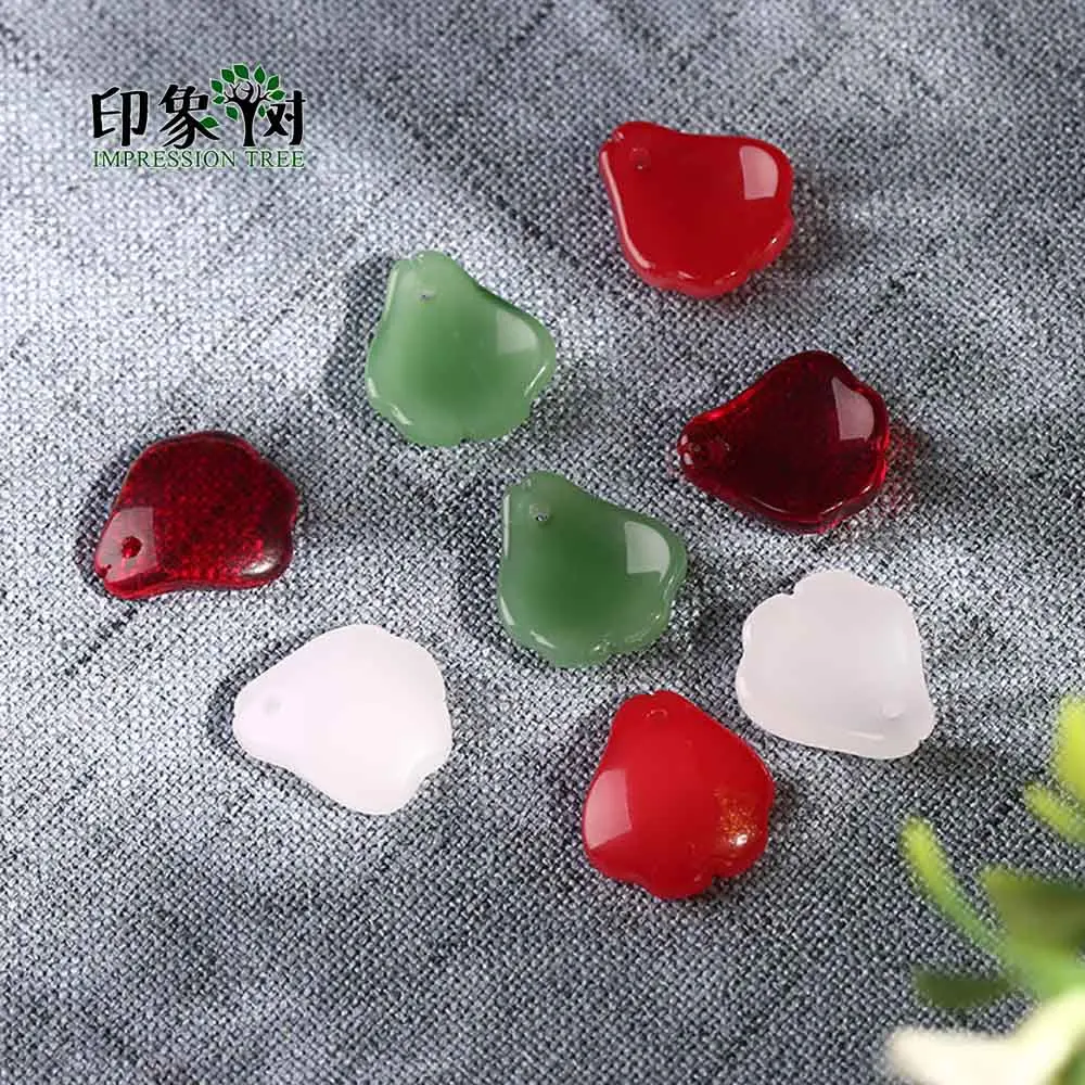 10Pcs 12x15mm Glass Petal Beads Lampwork Colorful Glass Smooth Beads Bracelets Handmade for DIY Jewelry Making Components 16008
10Pcs 12x15mm Glass Petal Beads Lampwork Colorful Glass Smooth Beads Bracelets Handmade for DIY Jewelry Making Components 16008