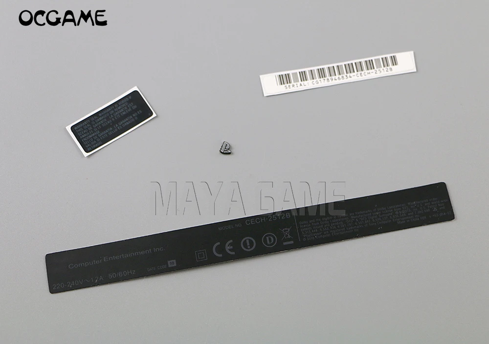 Для консоли Playstation 3 PS3 Slim CECH 2512B Housing наклейка Shell label Seals для OCGAME|seal|seal sticker |