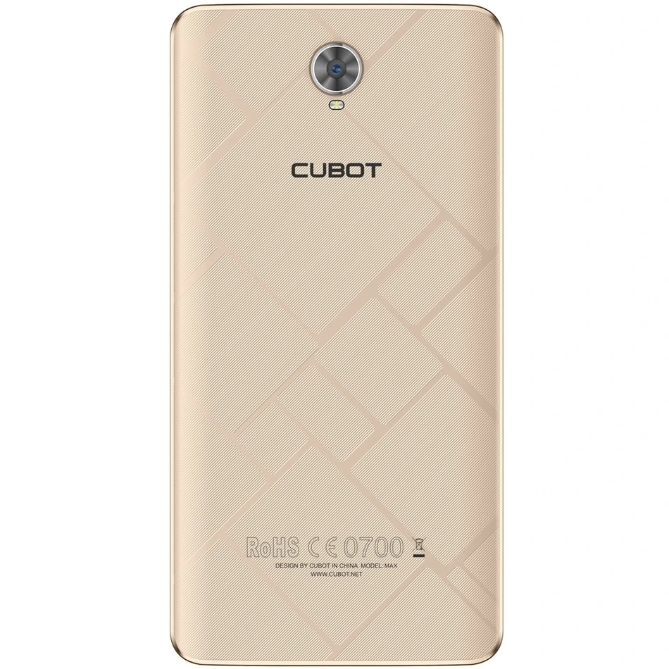 Оригинальный Cubot Max 4G 6 0 "HD 4100 мАч OTG Смартфон Android Восьмиядерный MTK6753A 1 3 ГГц