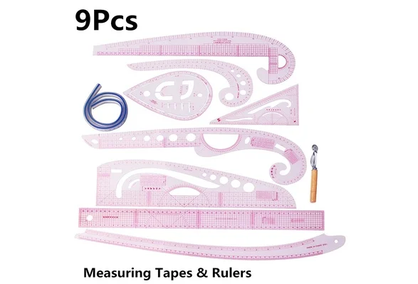 Practical 10 Styling Ruler French Curve Set Cutting Ruler Yardstick Sleeve Arm French Curve Cut Cutting Knife Ruler Sewing Tools
Practical 10 Styling Ruler French Curve Set Cutting Ruler Yardstick Sleeve Arm French Curve Cut Cutting Knife Ruler Sewing Tools