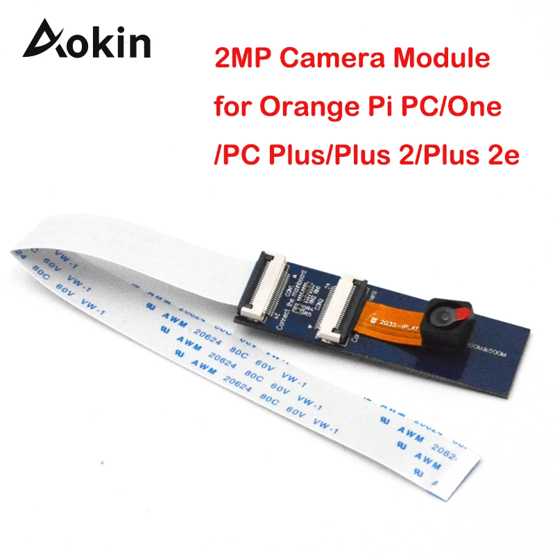 2MP Orange Pi Camera 60 Degree For Orange Pi PC One PC Plus Plus 2 2e Lite Not For Raspberry pi 3 model B+
2MP Orange Pi Camera 60 Degree For Orange Pi PC One PC Plus Plus 2 2e Lite Not For Raspberry pi 3 model B+