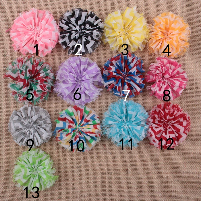 Yundfly 10PCS 7CM Chiffon Fuzzy Flower Striped Shabby Hair Flowers For Baby Girls Headband DIY Accessories
Yundfly 10PCS 7CM Chiffon Fuzzy Flower Striped Shabby Hair Flowers For Baby Girls Headband DIY Accessories