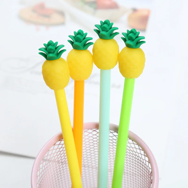 Wholesale 60pcs Kawaii Fruit Pen Cute Pineapple Gel Pens for School Students Office Korean Stationary Mixed Colors Free Shipping
Wholesale 60pcs Kawaii Fruit Pen Cute Pineapple Gel Pens for School Students Office Korean Stationary Mixed Colors Free Shipping