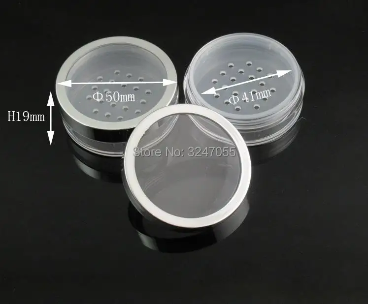 8ML 10/30/50pcs Portable Cosmetic Loose Powder Case n Sifter, Convenient Cosmetic Powder Refillable jar,Beauty Makeup Powder Pot
8ML 10/30/50pcs Portable Cosmetic Loose Powder Case n Sifter, Convenient Cosmetic Powder Refillable jar,Beauty Makeup Powder Pot