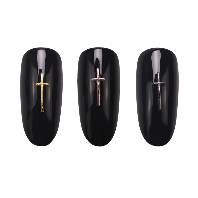 10pcs Glamour Cross Nail Decoration New Products Alloy DIY 3D Nail Fittings Flash Manicure Gold Metal
10pcs Glamour Cross Nail Decoration New Products Alloy DIY 3D Nail Fittings Flash Manicure Gold Metal
