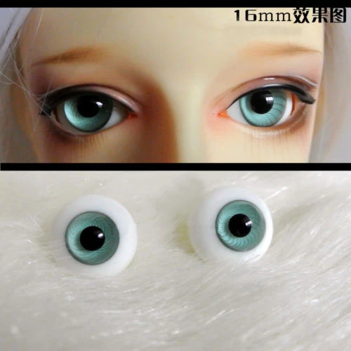 New 14mm 16mm Lake Green Color Eyeballs For BJD SD DD Doll Dollfie Glass Eyes Outfit
New 14mm 16mm Lake Green Color Eyeballs For BJD SD DD Doll Dollfie Glass Eyes Outfit