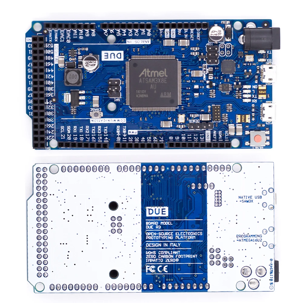 Новый Официальный Совместимость из-за R3 доска SAM3X8E 32-битный ARM Cortex-M3 / Mega2560 Duemilanove