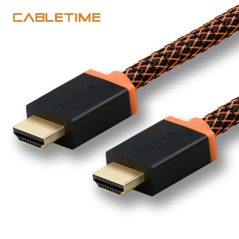 Кабель кабеля HDMI Thunderbolt 4K 2 0 60hz адаптер конвертер 1 3m 5m Аудио экстрактор для ПК