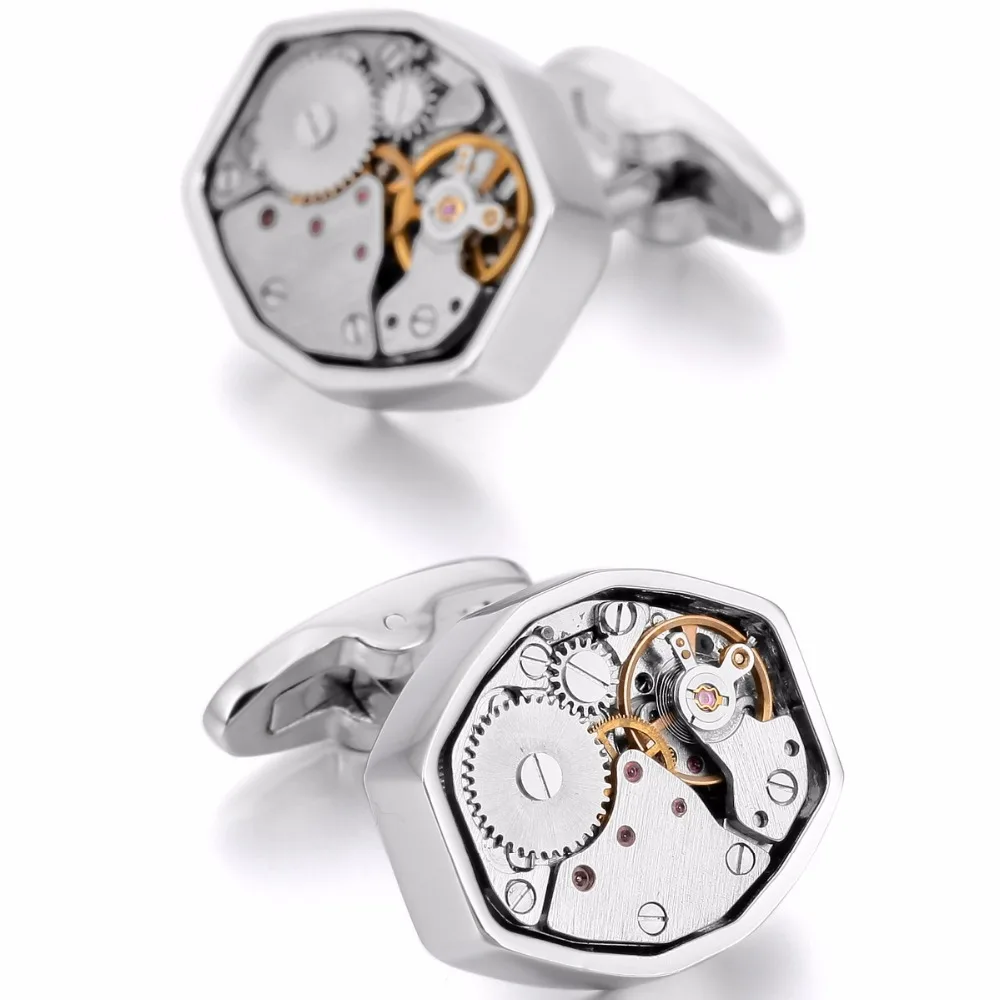 hot sales Showing shirt Men Business Watch Movement Cufflinks of immovable Steampunk Mechanism Stainless SteeL Cufflinks
hot sales Showing shirt Men Business Watch Movement Cufflinks of immovable Steampunk Mechanism Stainless SteeL Cufflinks