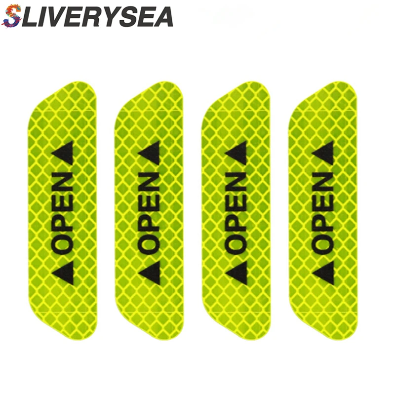 SLIVERYSEA 4PCS Warning OPEN Car Sticker Auto Door Phone Bicycle Motorcycle Helmet Sticker Reflective Stickers
SLIVERYSEA 4PCS Warning OPEN Car Sticker Auto Door Phone Bicycle Motorcycle Helmet Sticker Reflective Stickers