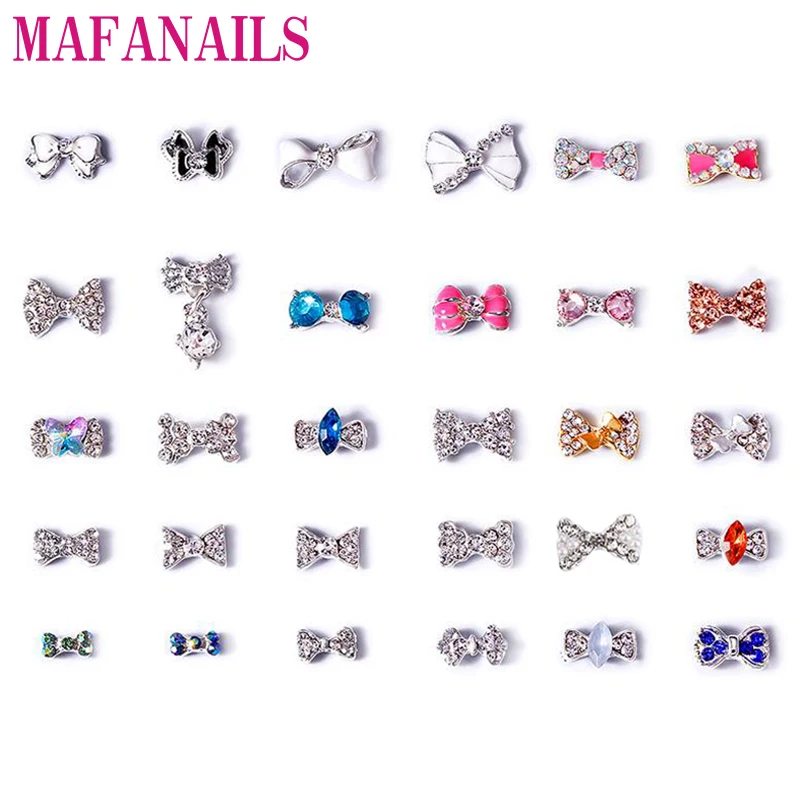 3D BowKnot Nail Art Decorations 10 pcs Silver Alloy Diy Diamond Glitter Bow With Colorful Charm Rhinestones DIY Nail Accessories
3D BowKnot Nail Art Decorations 10 pcs Silver Alloy Diy Diamond Glitter Bow With Colorful Charm Rhinestones DIY Nail Accessories