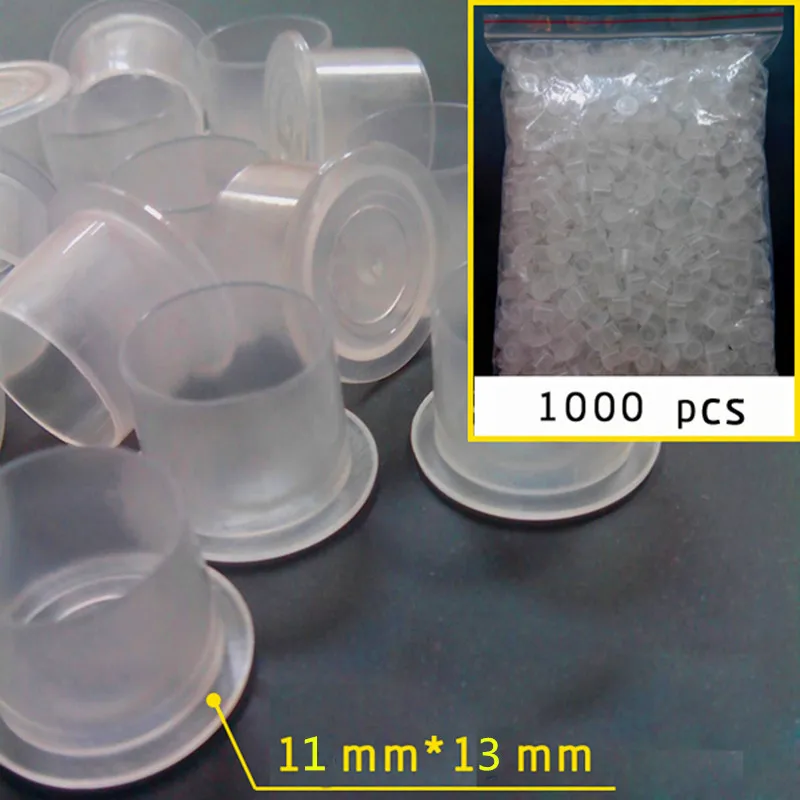 Copiel 11*13cm 1000pcs Disposable Small Ink Pigment Caps with bottom Plastic Base Cups Holders Tattoo Tools
Copiel 11*13cm 1000pcs Disposable Small Ink Pigment Caps with bottom Plastic Base Cups Holders Tattoo Tools
