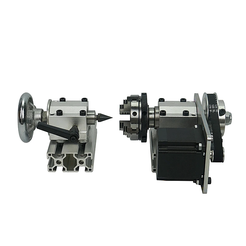 cnc rotary axis 4th axis for diy mini cnc milling machine 3020 3040 3060 center height 51mm
cnc rotary axis 4th axis for diy mini cnc milling machine 3020 3040 3060 center height 51mm