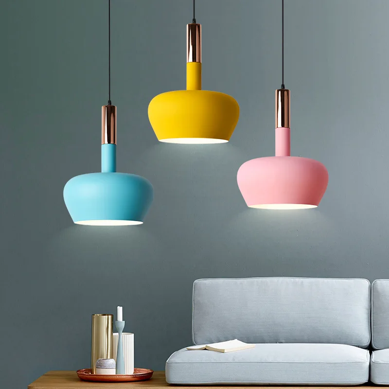 LukLoy Modern Colourful Pendant Light Pendant Lamp Cord Lamp for Bedroom Livin Room Kitchen Island Pantry Foyer Shop Cafe Bar
LukLoy Modern Colourful Pendant Light Pendant Lamp Cord Lamp for Bedroom Livin Room Kitchen Island Pantry Foyer Shop Cafe Bar