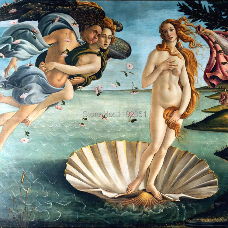 masterpiece reproduction nude Venus scenery canvas prints seascape detailed from Sandro Botticelli The Birth of Venus, c.1485
masterpiece reproduction nude Venus scenery canvas prints seascape detailed from Sandro Botticelli The Birth of Venus, c.1485