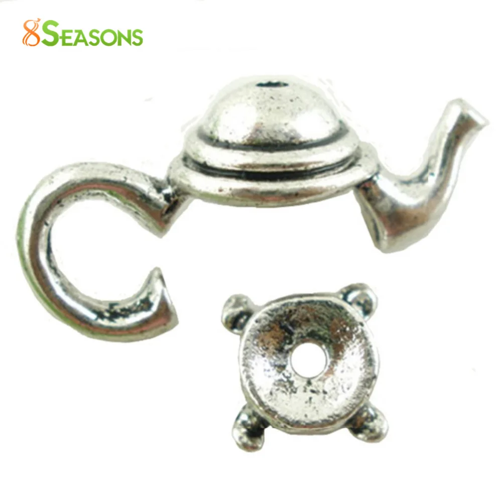 8SEASONS 2016 Hot Sale Jewelry Components 10 Sets Silver Color/Golden Color Teapot Bead Caps Jewelry Findings 21x9mm 7x3mm
8SEASONS 2016 Hot Sale Jewelry Components 10 Sets Silver Color/Golden Color Teapot Bead Caps Jewelry Findings 21x9mm 7x3mm