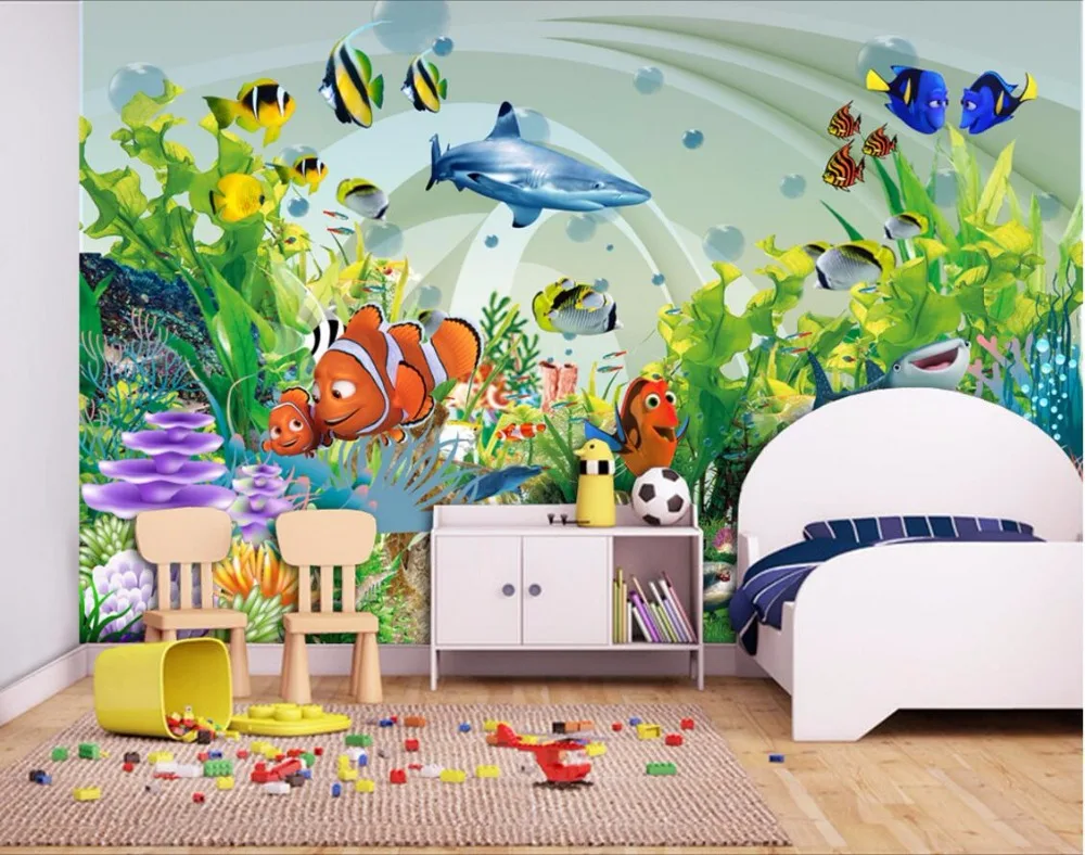 Фотообои на заказ, 3d обои для комнаты, мультфильм, коралл, морской мир, рыба, украшение, живопись, 3d настенные фрески, обои для стен 3 d
Фотообои на заказ, 3d обои для комнаты, мультфильм, коралл, морской мир, рыба, украшение, живопись, 3d настенные фрески, обои для стен 3 d