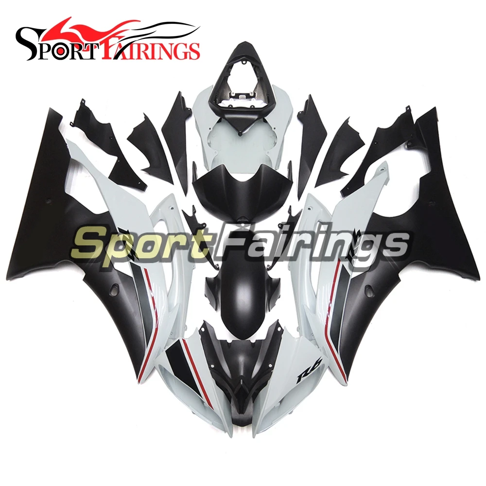 Injection Fairings For Yamaha YZF 600 R6 08 09 10 11 12 13 14 15 Complete ABS Motorcycle Fairing Kit YZF-R6 Body Kit White Black
Injection Fairings For Yamaha YZF 600 R6 08 09 10 11 12 13 14 15 Complete ABS Motorcycle Fairing Kit YZF-R6 Body Kit White Black
