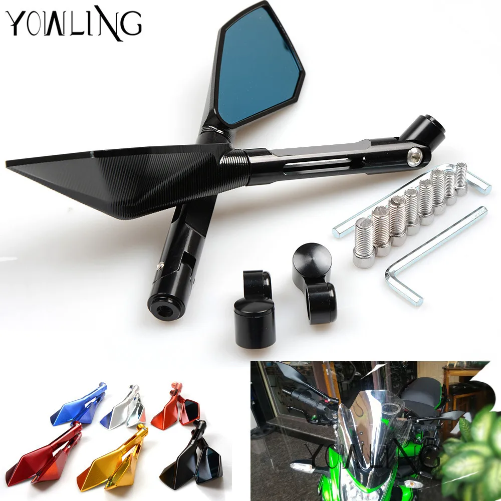 Motor Rearview Mirror Scooter Parts Universal motorcycle Scooter Rearview Mirrors for honda CB400 CBR600RR CBR1000RR Gold Wing
Motor Rearview Mirror Scooter Parts Universal motorcycle Scooter Rearview Mirrors for honda CB400 CBR600RR CBR1000RR Gold Wing