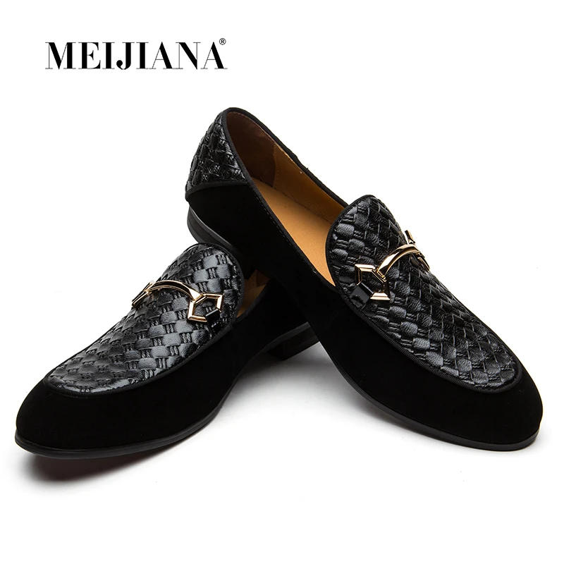 MEIJIANA Luxury Brand Alligator Fashion Casual Men Shoes Genuine Leather Black Slip-on Men Loafers Dress Flats for Driving Party
MEIJIANA Luxury Brand Alligator Fashion Casual Men Shoes Genuine Leather Black Slip-on Men Loafers Dress Flats for Driving Party