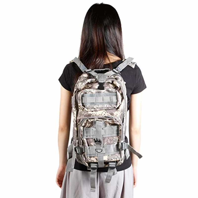 Mainlead Military Tactical Backpack Molle Bug Out Hiking Bag Outdoor Camping Travel 25L
Mainlead Military Tactical Backpack Molle Bug Out Hiking Bag Outdoor Camping Travel 25L