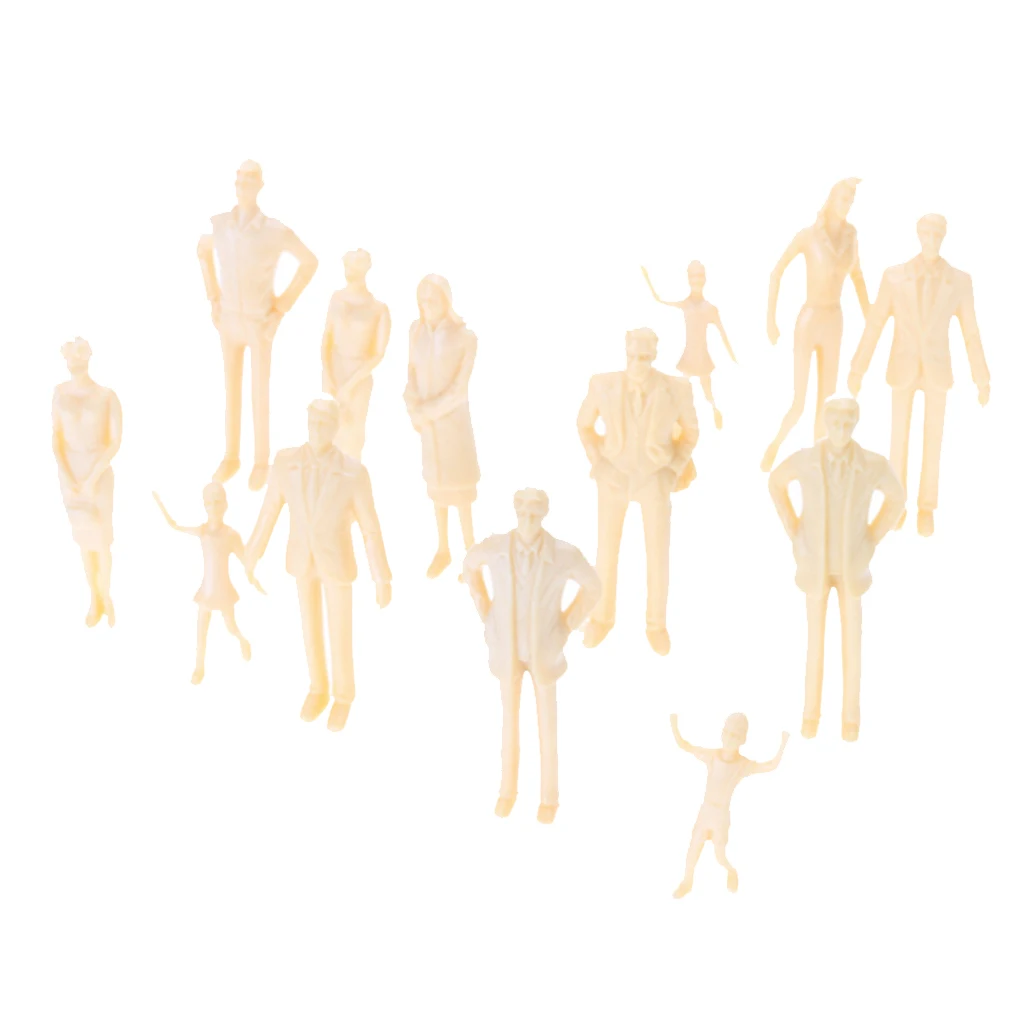 20Pcs Model People Architectural 1:30 Scale Unpainted Standing Figures for Miniature DIY Accessory
20Pcs Model People Architectural 1:30 Scale Unpainted Standing Figures for Miniature DIY Accessory