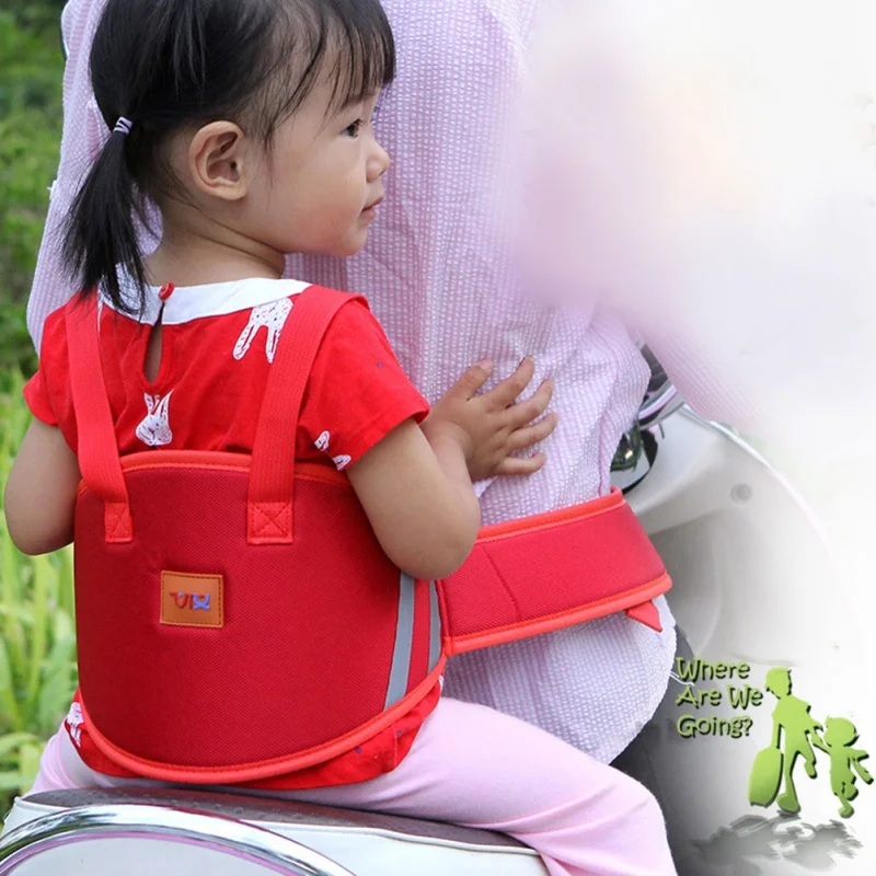 Children Motorcycle Bicycle Safety Belt Baby Protection Belt Backpack Kids Protection Belt
