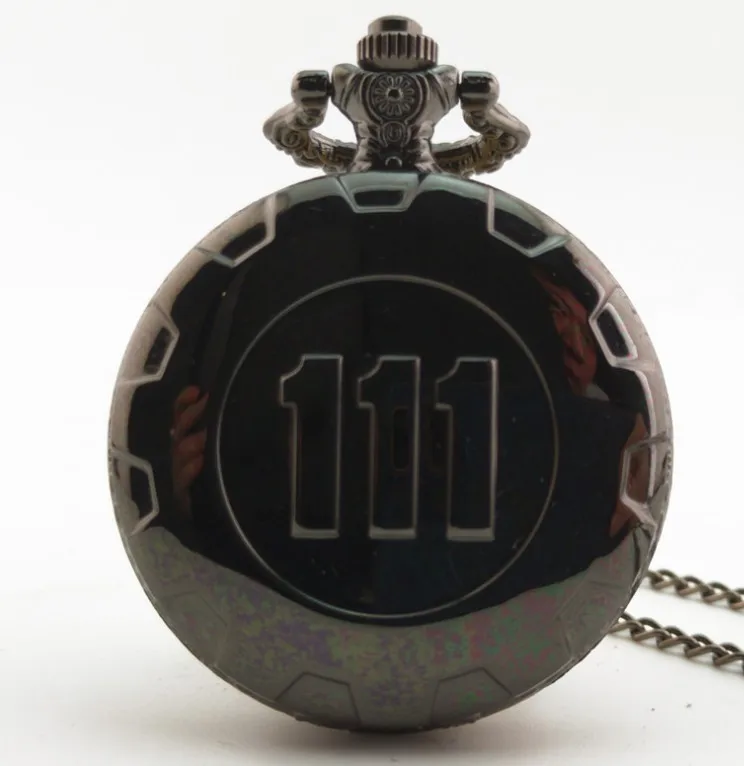 Черные карманные часы 4 Vault 111 Electronic ожерелье из игры цепочка с подвеской подарок
Черные карманные часы 4 Vault 111 Electronic ожерелье из игры цепочка с подвеской подарок