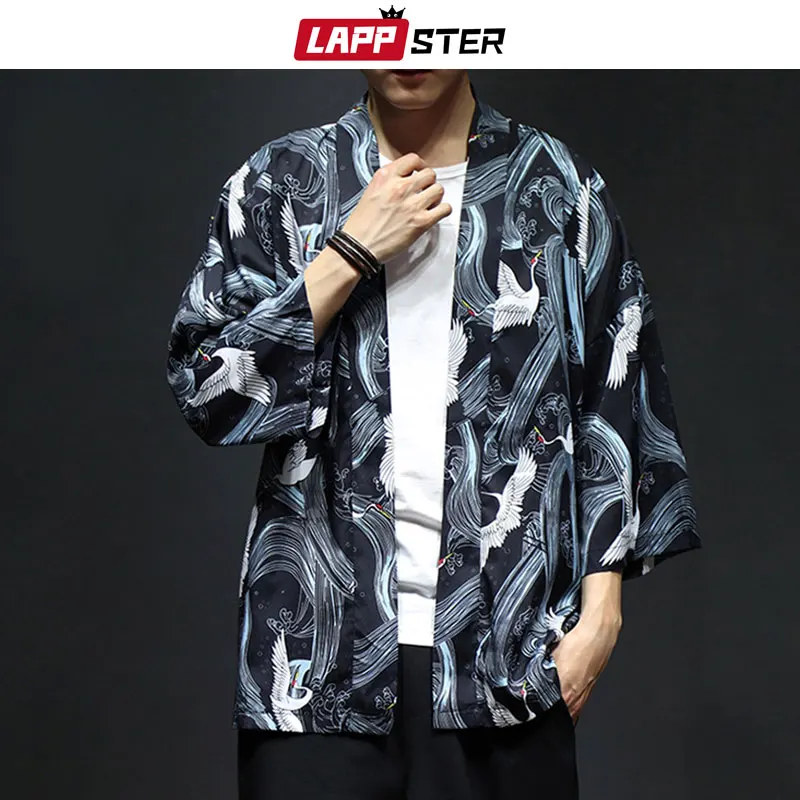 LAPPSTER Men Streetwear Kimono Jacket 2020 Mens Casual Print Colorful Japanese Kimono Coat Male Loose Summer Cardigan Plus Size
LAPPSTER Men Streetwear Kimono Jacket 2020 Mens Casual Print Colorful Japanese Kimono Coat Male Loose Summer Cardigan Plus Size