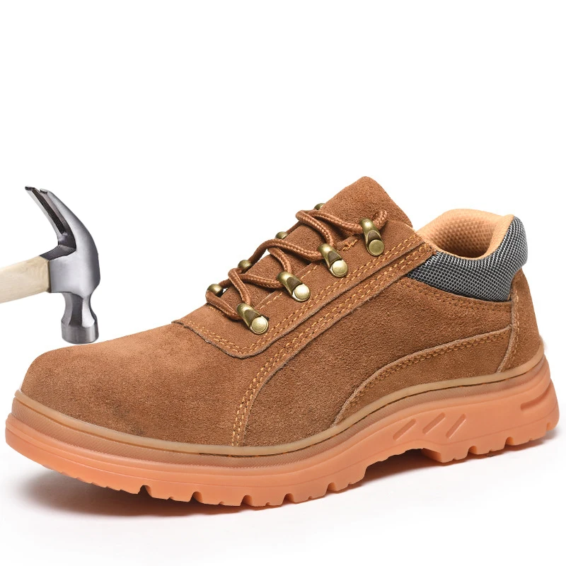 Men's Safety Shoes leather 2019 Breathable Ultra Steel Toe Anti-smashing Puncture Proof Military Safty Work Boots Men Sneakers
Men's Safety Shoes leather 2019 Breathable Ultra Steel Toe Anti-smashing Puncture Proof Military Safty Work Boots Men Sneakers
