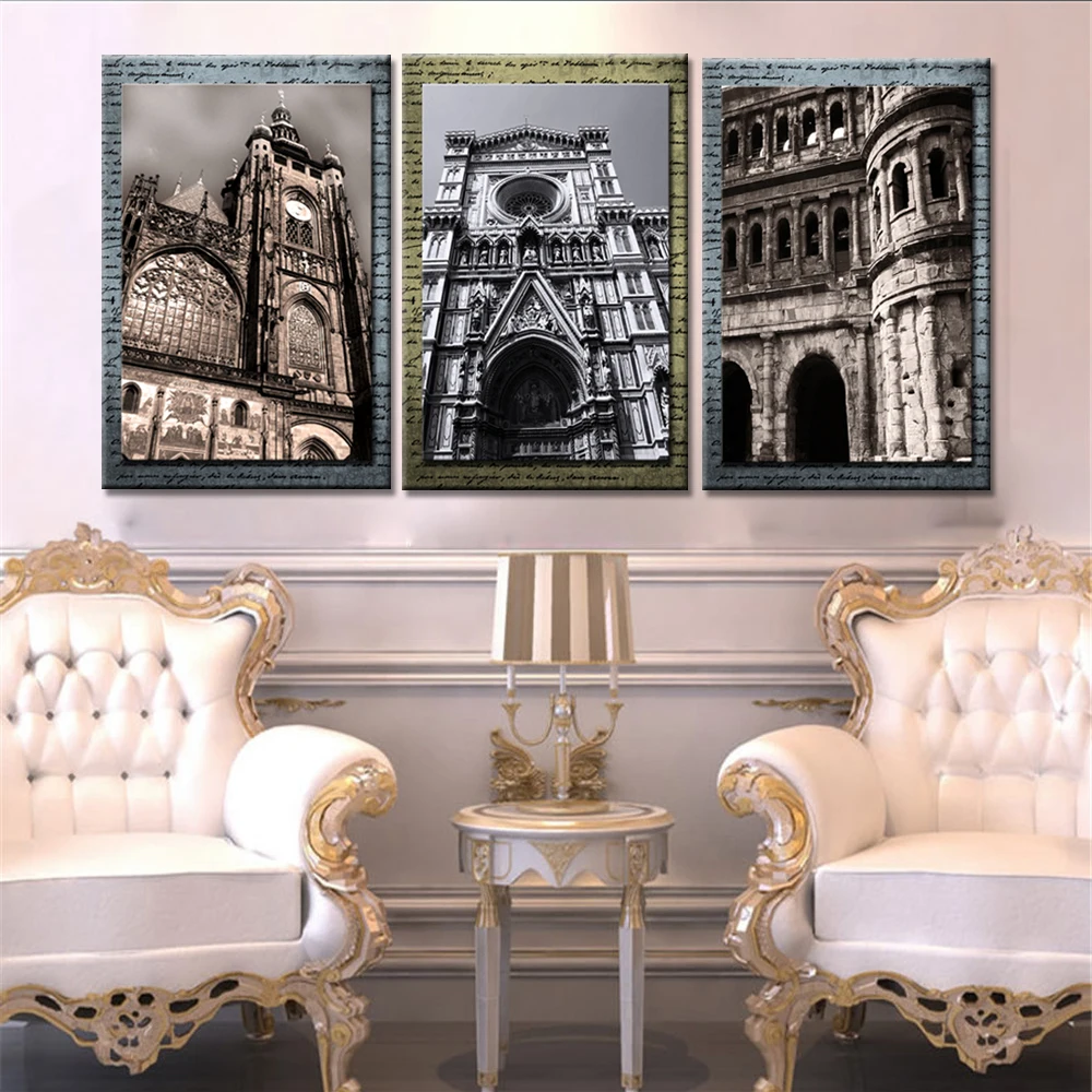 Drop Shipping 3 Pieces Home Decor Nordic Decoration Famous Buildings Wall Canvas Art Painting for Living Room Wall No Frame
Drop Shipping 3 Pieces Home Decor Nordic Decoration Famous Buildings Wall Canvas Art Painting for Living Room Wall No Frame