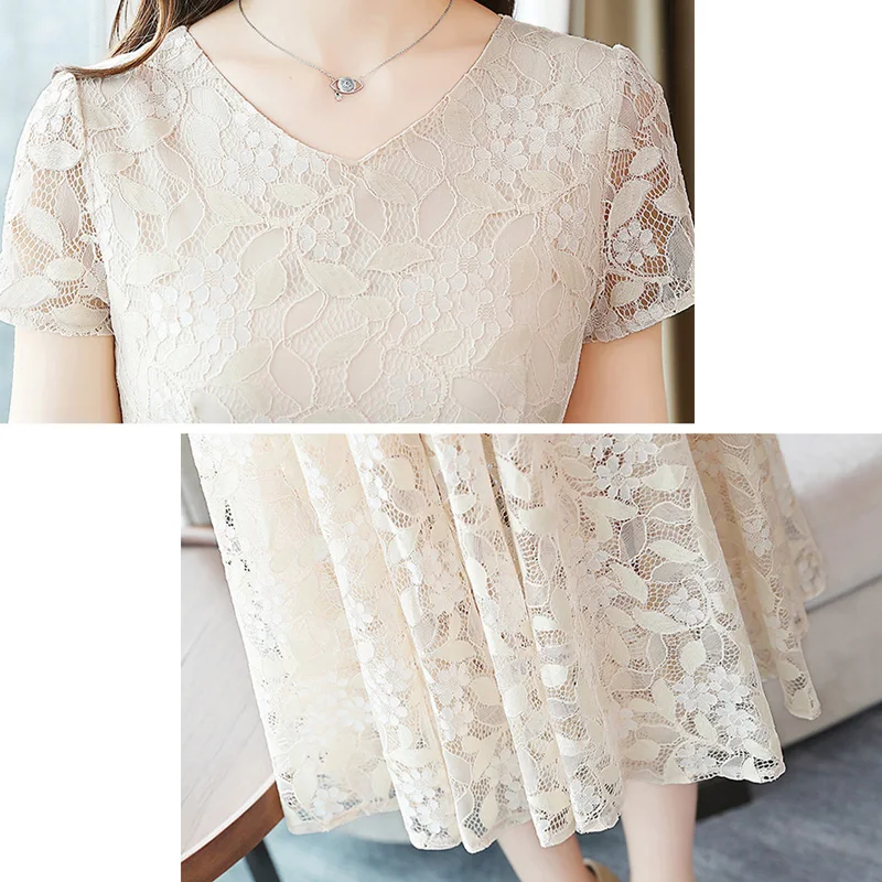 Floral Lace Dresses Summer Women Fashion Long Dress 2019 New Slim Thin V-Neck Elegant A-Line Female Dresses Print Dresses
Floral Lace Dresses Summer Women Fashion Long Dress 2019 New Slim Thin V-Neck Elegant A-Line Female Dresses Print Dresses
