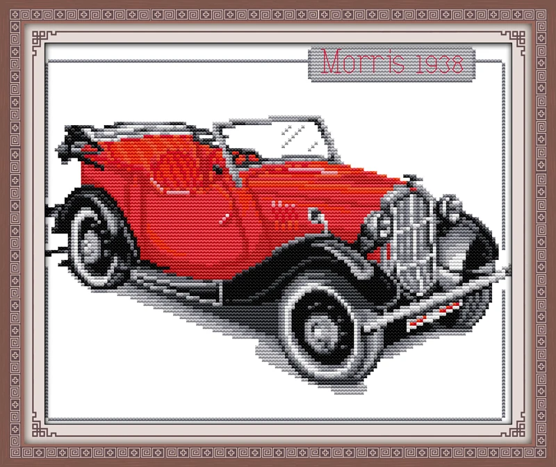 Red car cross stitch kit cartoon 14ct 11ct print canvas stitching embroidery DIY handmade needlework
Red car cross stitch kit cartoon 14ct 11ct print canvas stitching embroidery DIY handmade needlework