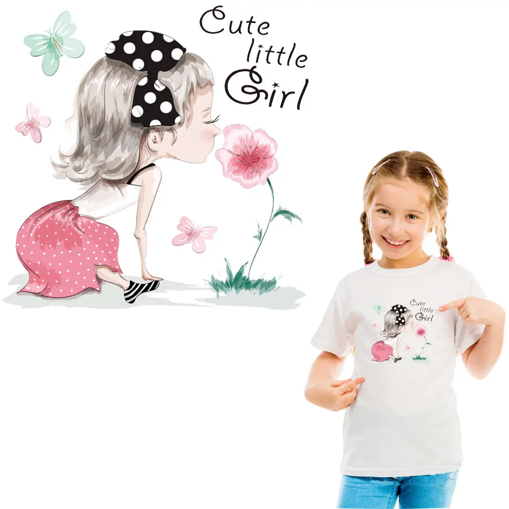 lovely flower girl patches iron on clothes sticker heat transfert thermocollants T-shirt dress patch parches termoadhesivos ropa
lovely flower girl patches iron on clothes sticker heat transfert thermocollants T-shirt dress patch parches termoadhesivos ropa