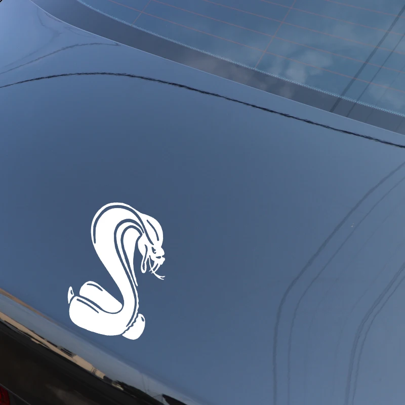 YJZT 10.9CM*16.2CM Snake Thriller Vinyl Decal Decoration Car Door Car Sticker Black/Silver C4-1247
YJZT 10.9CM*16.2CM Snake Thriller Vinyl Decal Decoration Car Door Car Sticker Black/Silver C4-1247