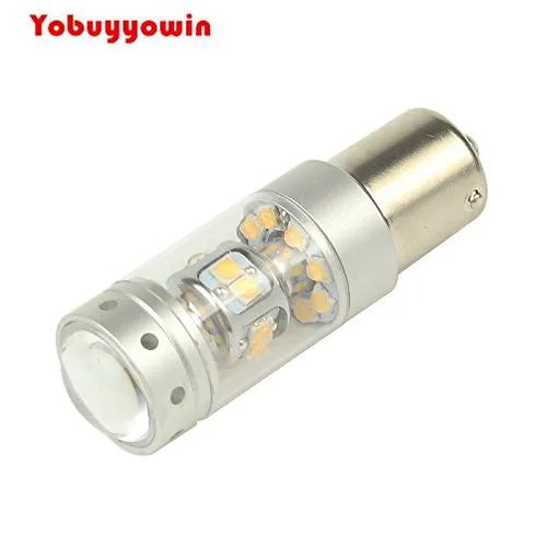2Pieces 28-SMD 5W Chips 140W Super Bright Car Auto Turn Signal LED BA15S P21W 1156 CANBUS Day Light White Bulb DRL Lamp
2Pieces 28-SMD 5W Chips 140W Super Bright Car Auto Turn Signal LED BA15S P21W 1156 CANBUS Day Light White Bulb DRL Lamp