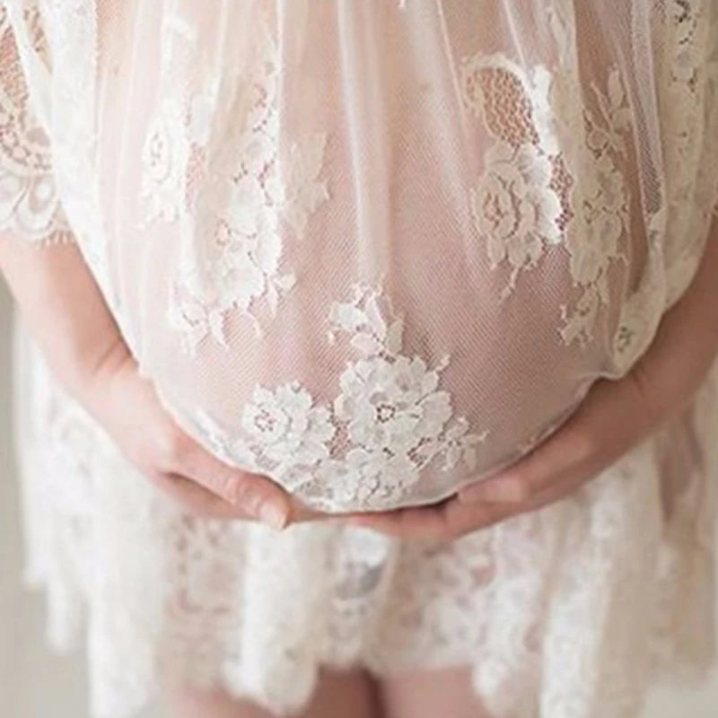 Lace See Through Maternity Dresses Sleepwear Studio Clothes Pregnancy Photo Prop Maternity Dress Photography
Lace See Through Maternity Dresses Sleepwear Studio Clothes Pregnancy Photo Prop Maternity Dress Photography