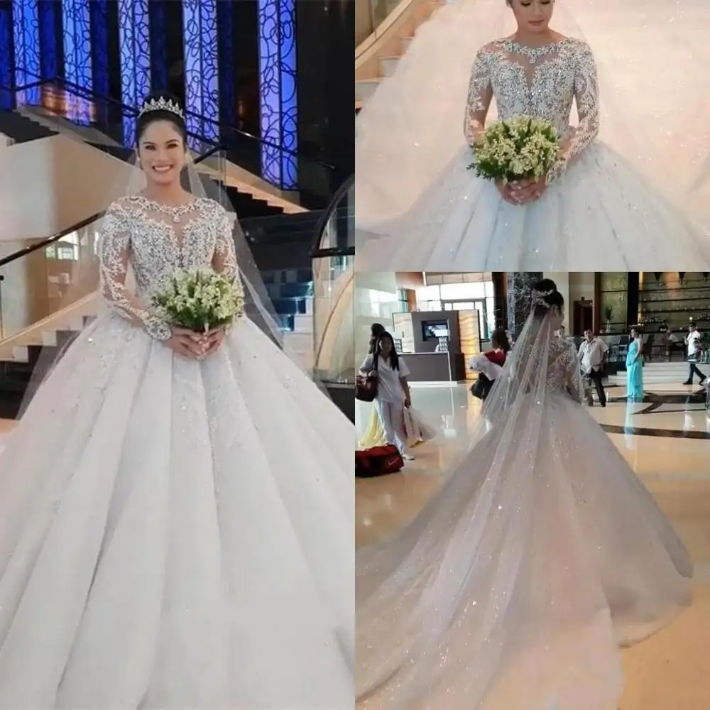 Vintage Princess luxury Wedding Dresses royal train 2021 Arabic Muslim Long Sleeves Bride Bridal Gowns Plus Size wedding gowns
Vintage Princess luxury Wedding Dresses royal train 2021 Arabic Muslim Long Sleeves Bride Bridal Gowns Plus Size wedding gowns