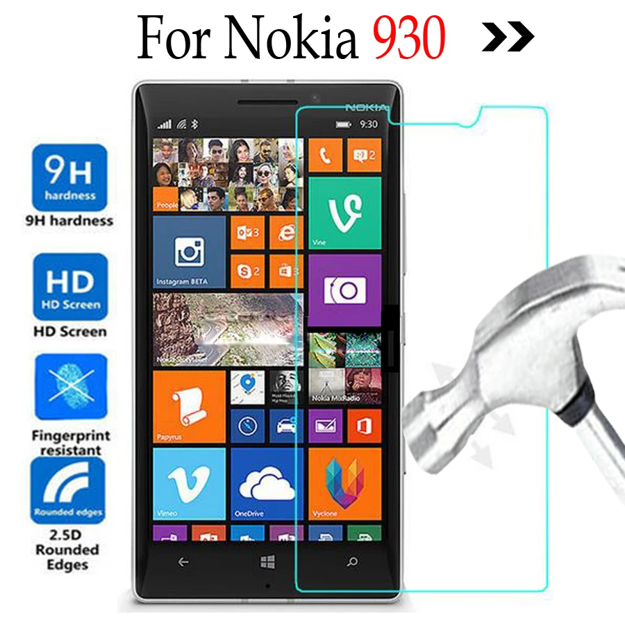 Закаленное стекло N930 для Nokia Lumia 930 Защитная пленка мобильного телефона 930|protector