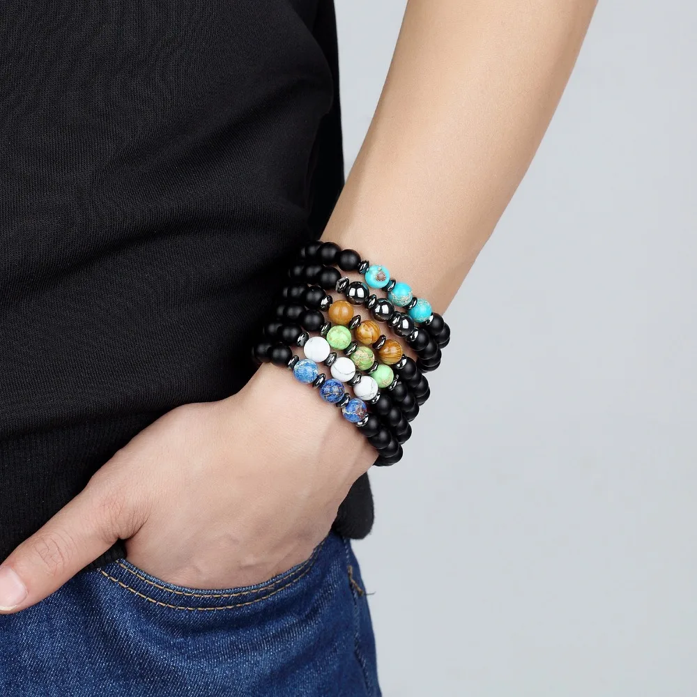 LIVVY Brand men and women all appropriate natural stone wholesale bracelet natural pearl bracelet bracelet the man woman yoga
LIVVY Brand men and women all appropriate natural stone wholesale bracelet natural pearl bracelet bracelet the man woman yoga