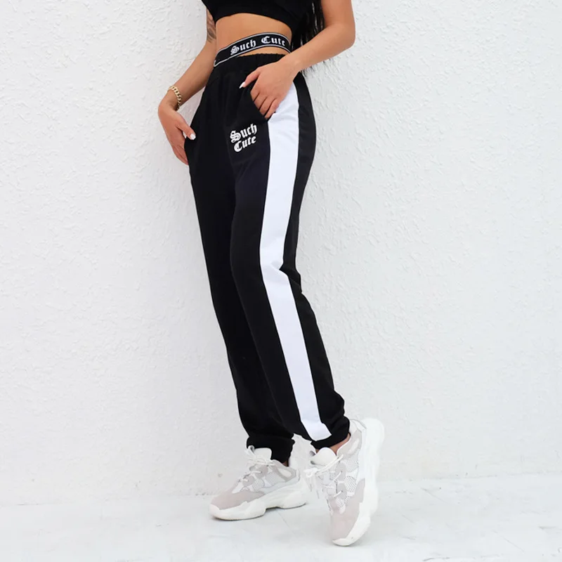 2019 Streetwear Pants Women Casual Joggers Black High Waist Loose Female Trousers Korean Style Ladies Pants
2019 Streetwear Pants Women Casual Joggers Black High Waist Loose Female Trousers Korean Style Ladies Pants