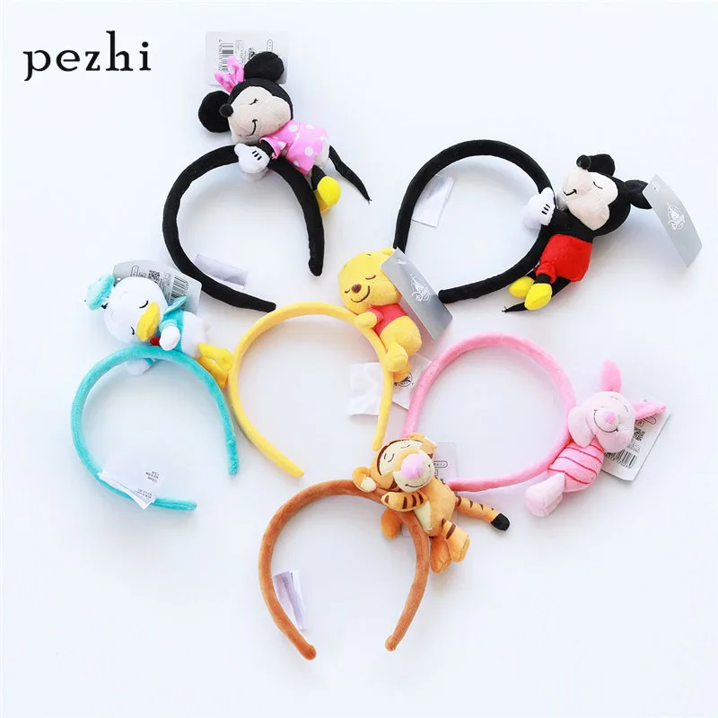 Cartoon amusement park cute child Minnie girl animal plush doll headband hair accessories
Cartoon amusement park cute child Minnie girl animal plush doll headband hair accessories