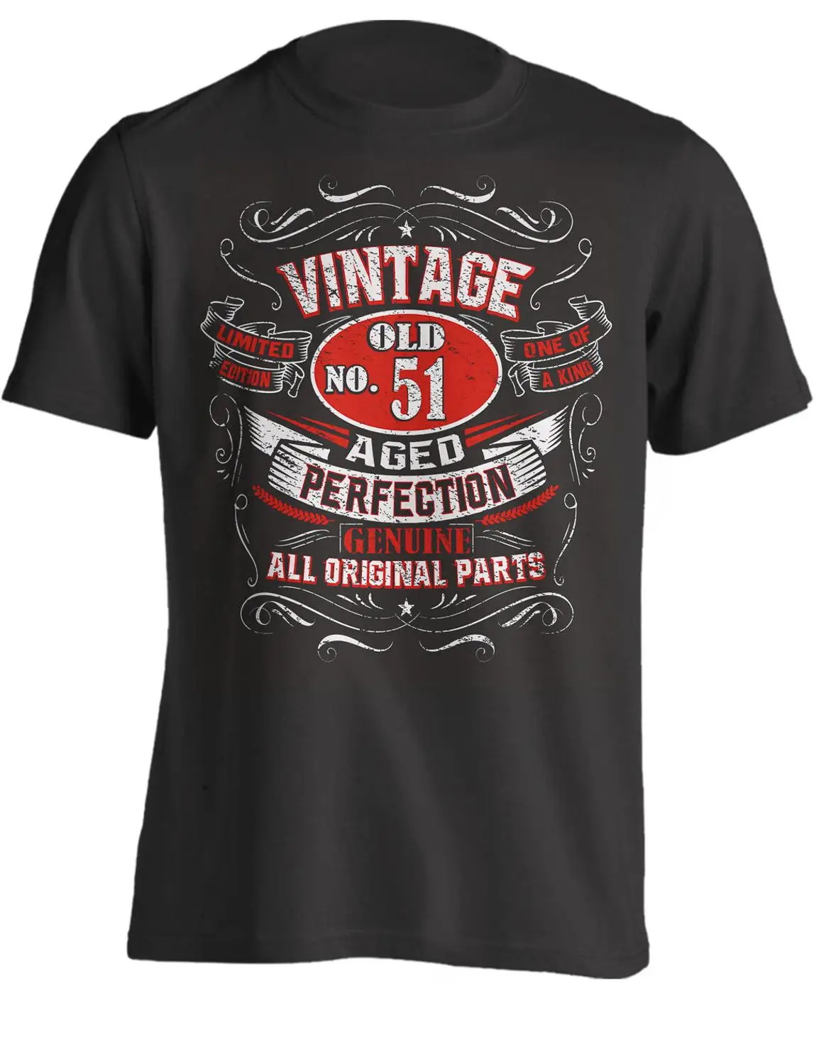 51St Birthday Gift Shirt Vintage No 51 Born In 1968 2019 Short Sleeve O-Neck Tops Tees Men Cotton Homme Printing T Shirt
51St Birthday Gift Shirt Vintage No 51 Born In 1968 2019 Short Sleeve O-Neck Tops Tees Men Cotton Homme Printing T Shirt