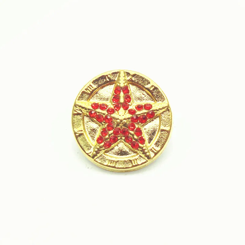6pcs/lot Crystal Red Star Snap Buttons Gold Color Snap Charms Fit 18mm/20mm DIY Snap Bracelet Necklace Jewelry Making
6pcs/lot Crystal Red Star Snap Buttons Gold Color Snap Charms Fit 18mm/20mm DIY Snap Bracelet Necklace Jewelry Making