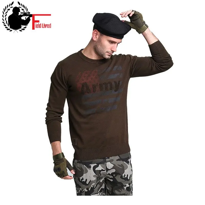 2022 Me's Sweater Winter Autumn Fashion High Quality 100% Cotton Plus Size Military Army Loose Knitted Sweater Male Pullover 3XL
2022 Me's Sweater Winter Autumn Fashion High Quality 100% Cotton Plus Size Military Army Loose Knitted Sweater Male Pullover 3XL