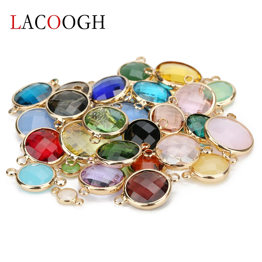 lacoogh 5pcs/lot 8mm plastic side round glass Charm Pendants for Necklaces Bracelets Connector DIY Jewelry Making Finding
lacoogh 5pcs/lot 8mm plastic side round glass Charm Pendants for Necklaces Bracelets Connector DIY Jewelry Making Finding