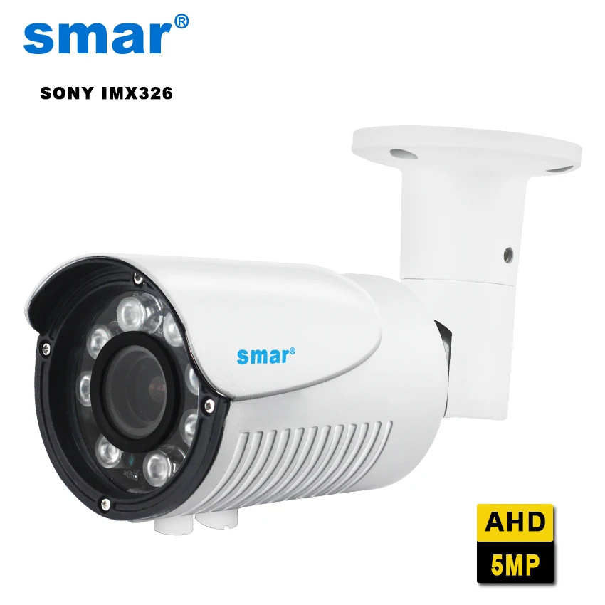 Smar 4X Manual Zoom AHD Camera 5MP 2560(H)*2048(V) With 2.8-12mm Lens FH8538M+IMX326 Chip Outdoor Waterproof Surveillance Camera
Smar 4X Manual Zoom AHD Camera 5MP 2560(H)*2048(V) With 2.8-12mm Lens FH8538M+IMX326 Chip Outdoor Waterproof Surveillance Camera