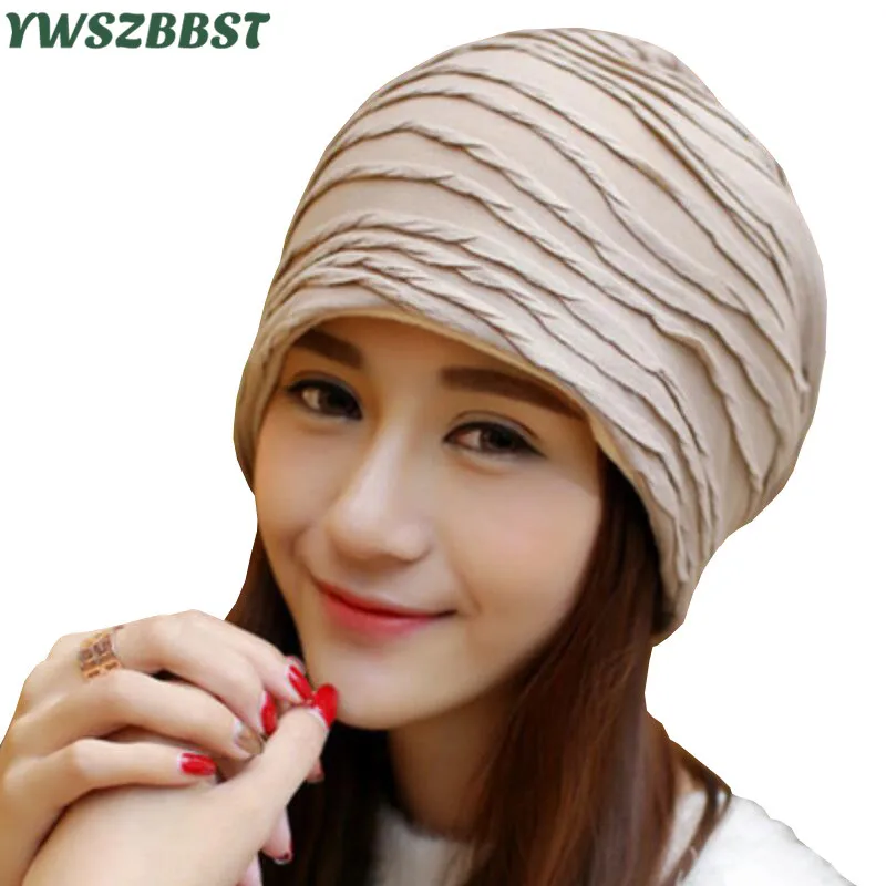 New Fashion Pleated Layered Cap Women Thin Beanie Cap Autumn Winter Skullies Beanies Women Hat
New Fashion Pleated Layered Cap Women Thin Beanie Cap Autumn Winter Skullies Beanies Women Hat