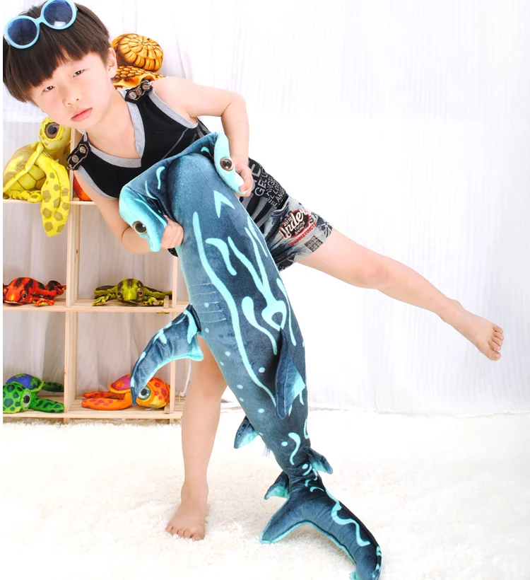 100cm Big Size Hammerhead Shark Plush Toy Simulated Shark Soft Stuffed Doll High Quality Plush Toy
100cm Big Size Hammerhead Shark Plush Toy Simulated Shark Soft Stuffed Doll High Quality Plush Toy