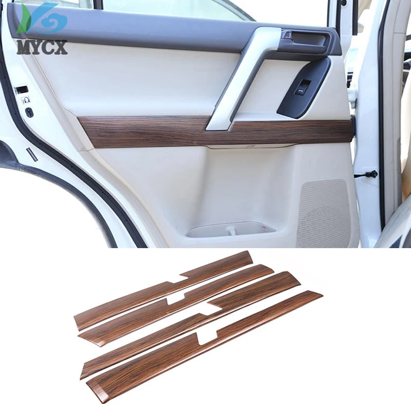 4pcs Pine Wood Grain Car ABS Interior Door Decoration Panel Trim For Toyota Land Cruiser Prado FJ150 150 2010-2018 accessories
4pcs Pine Wood Grain Car ABS Interior Door Decoration Panel Trim For Toyota Land Cruiser Prado FJ150 150 2010-2018 accessories